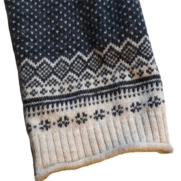 ⏰Fair Isle sweater dress w/drawstring - Picture 4 of 11